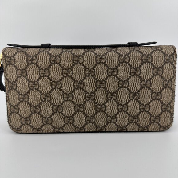 Gucci GG Monogram Zip Organizer Wallet - Picture 2 of 8